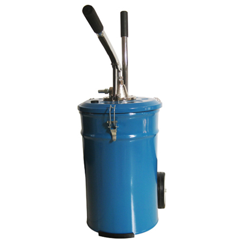 润元20L手动高压黄油加注机润滑油脂注油器移动式黄油机