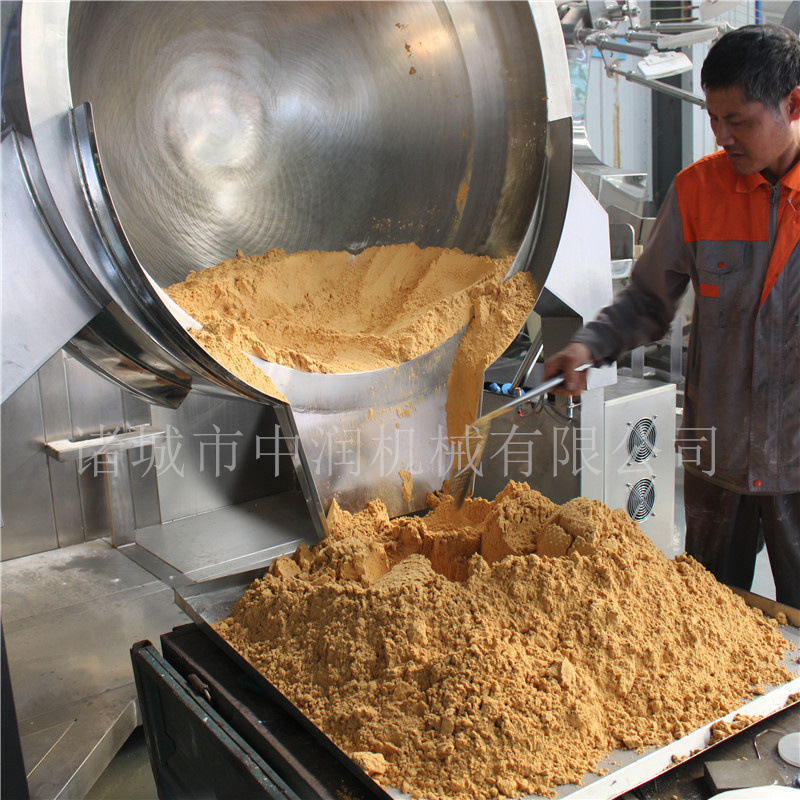 糯米粉行星炒制机器 面粉电磁炒制锅 面粉搅拌炒锅