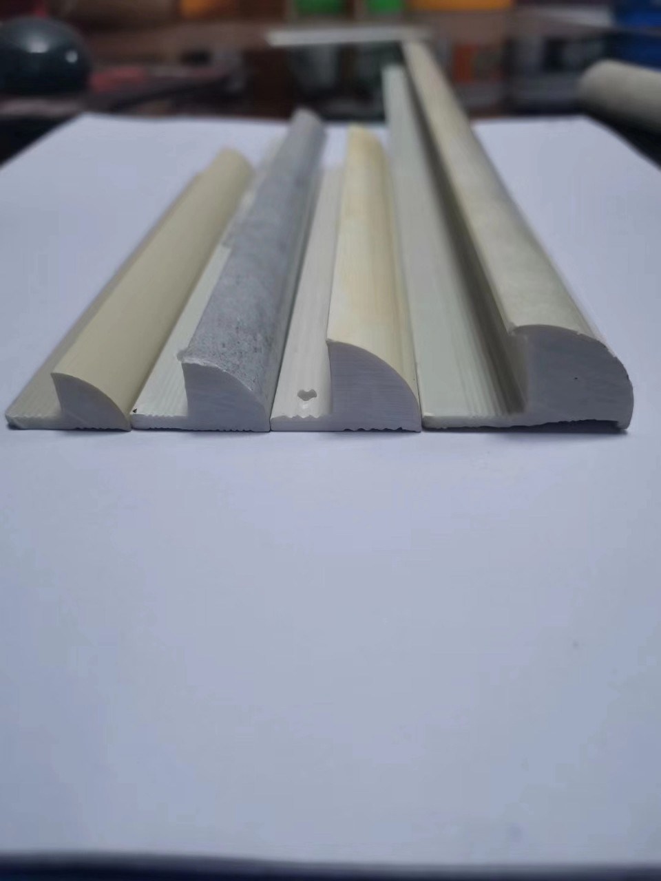 法式電視牆歐式平面成品水泥半圓電視圓弧大理石牆貼