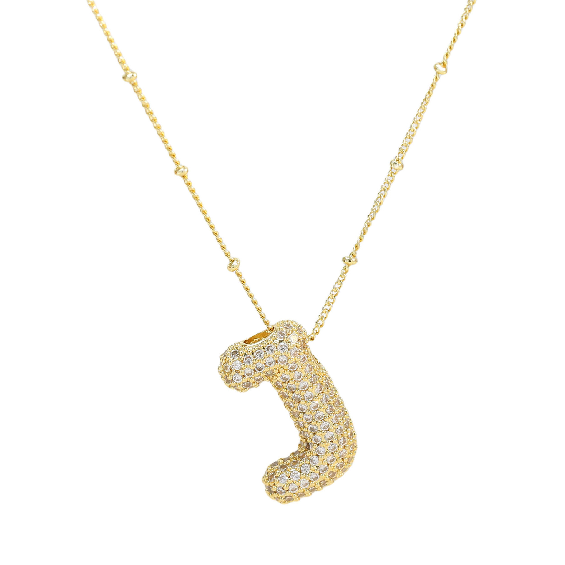 1 Piece Quantity Holiday, Daily Occasion Brass Material Balloon Brass Simple Style Brass Charms Pendant Necklace Necklace