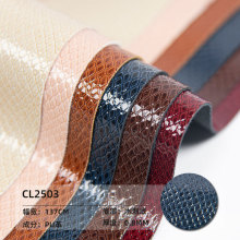 水晶蛇纹水性pu皮革手袋箱包沙发皮具鞋材面料皮料合成革人造鞋用