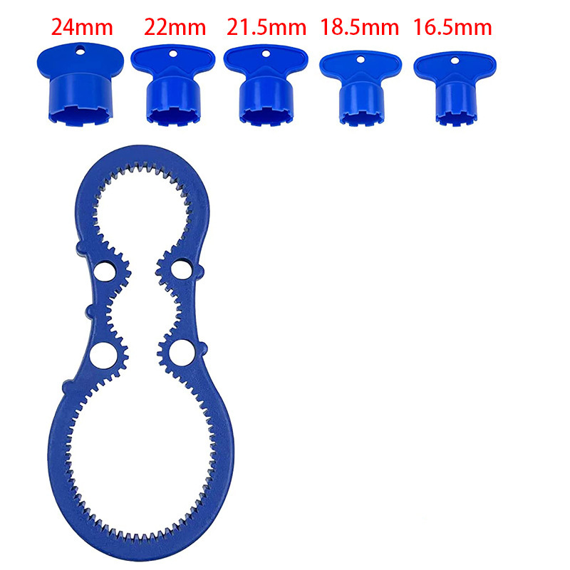 AMZ Venta caliente grifo aireador oculta herramienta de desmontaje accesorios Bubbler llave traje Factory Outlet