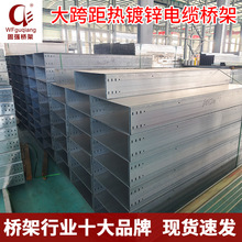镀锌电缆桥架100*50 150*100 200*100梯式不锈钢桥架源头厂家批发