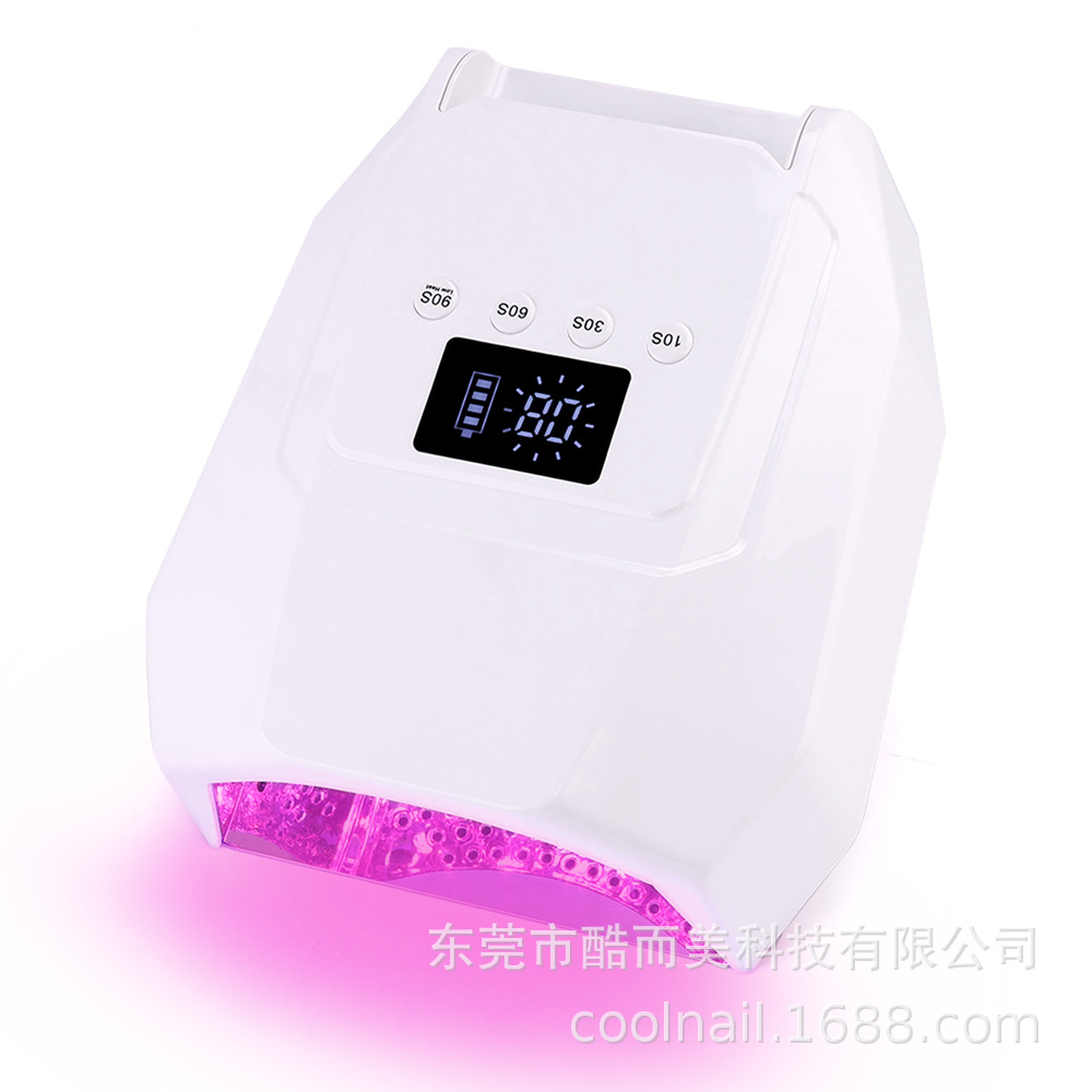 Nuevo tipo de alta potencia de 98W lámpara de manicura de secado rápido de uñas lámpara de fototerapia de almacenamiento de gel de manicura LED inducción de manicura lámpara de horneado