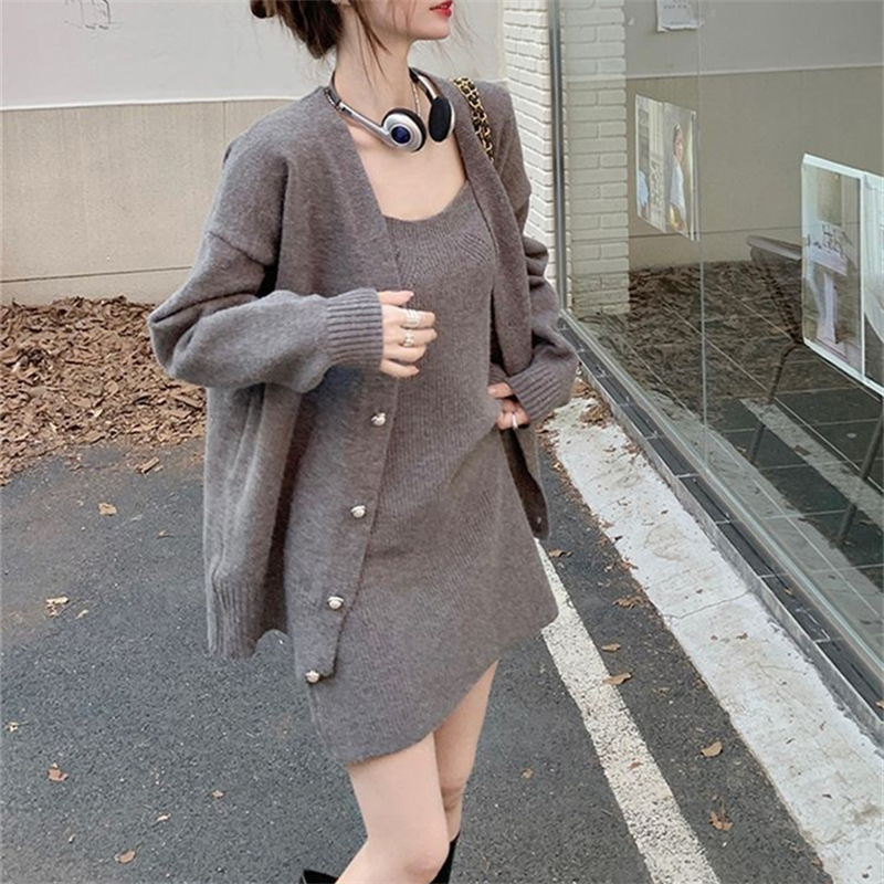 Autumn solid sweater