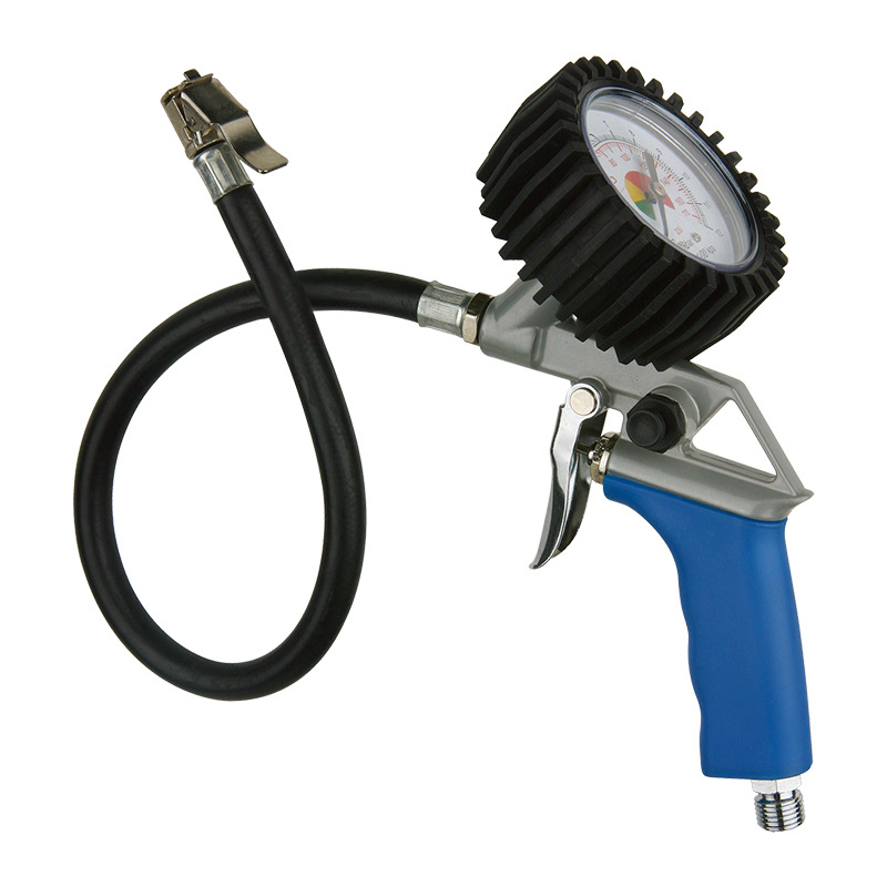 Pistola de presión de neumáticos personalizada manifiesta digital de neumáticos manómetro de neumáticos inflado herramienta de inflado para detectar manómetro de neumáticos manómetro