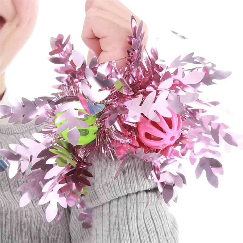 잎 벨 라이트 핑크 (고무 밴드)