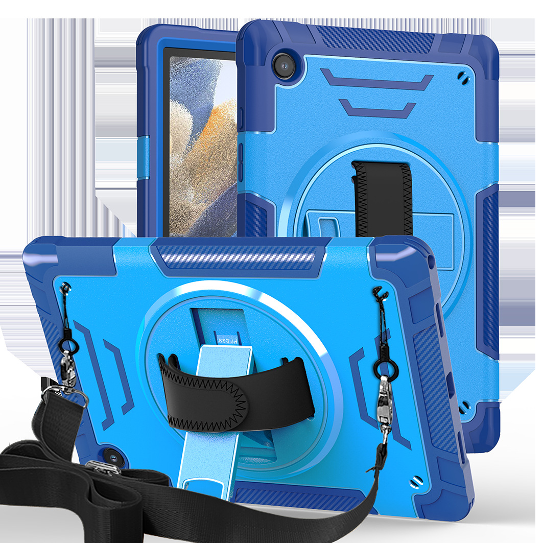 Cross-border application of Samsung A7/8/9 protective case airbag anti-fall bracelet portable SAM flat strap desktop bracket