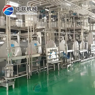 全自动功能饮料生产设备 整套易拉罐装功能饮料加工设备