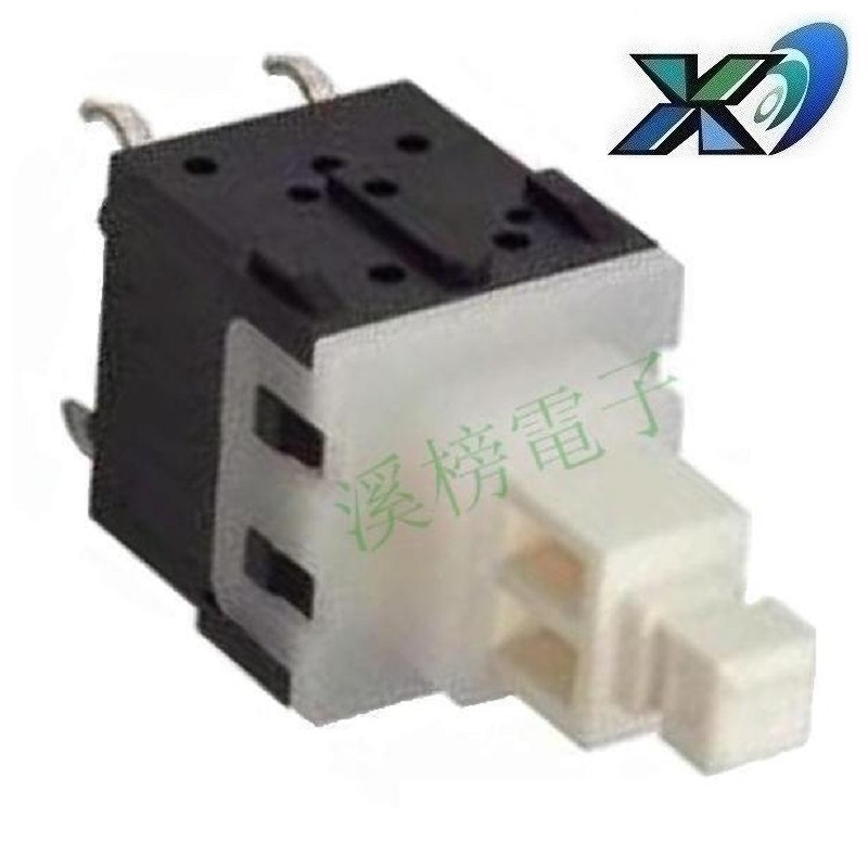 四脚自锁开关3A 立式按键开关11.4*12.4MM 大电流按钮开关3A12V