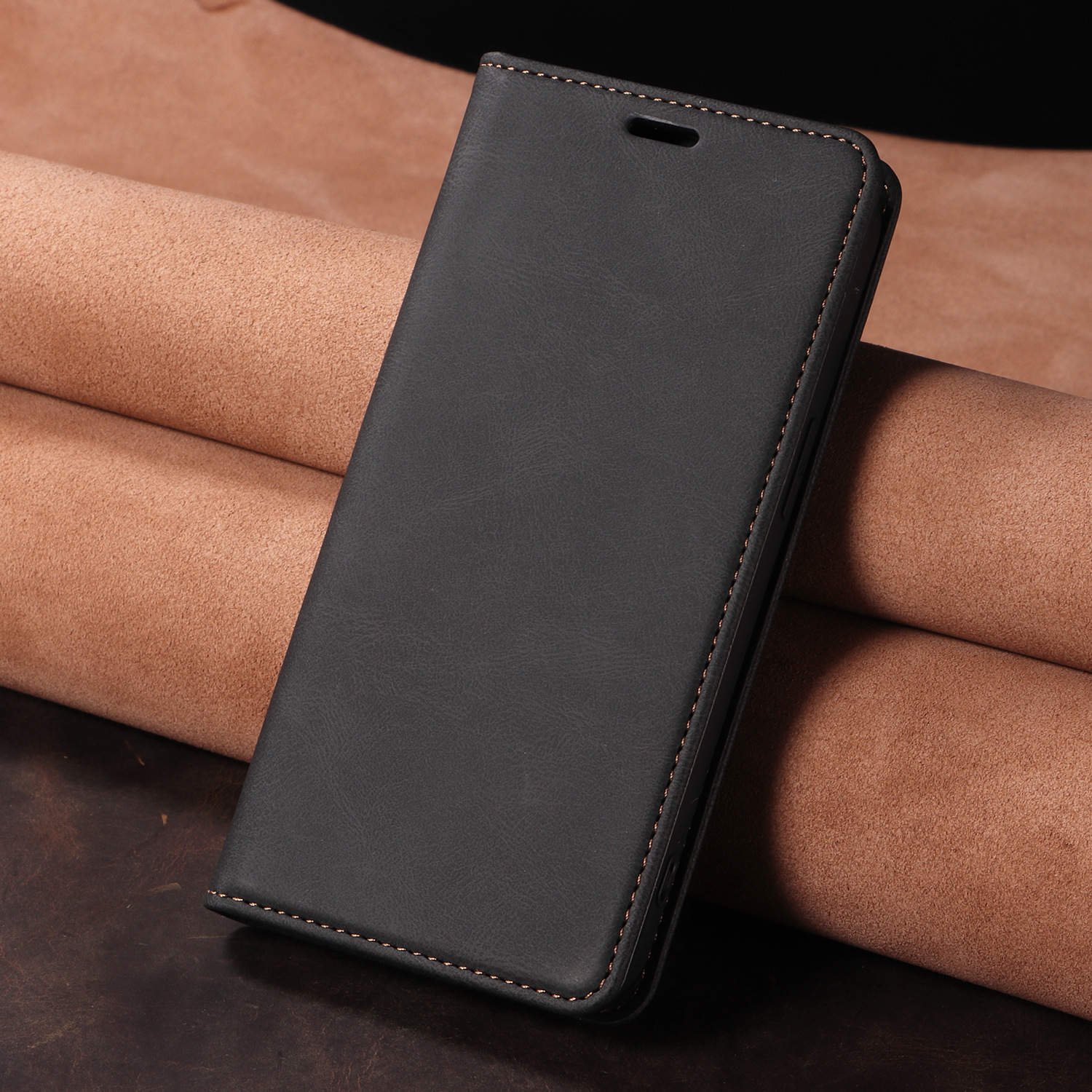 Leather Wallet Case For Iphone 17 16 Se 3 And Samsung S25 Models_voghion.com