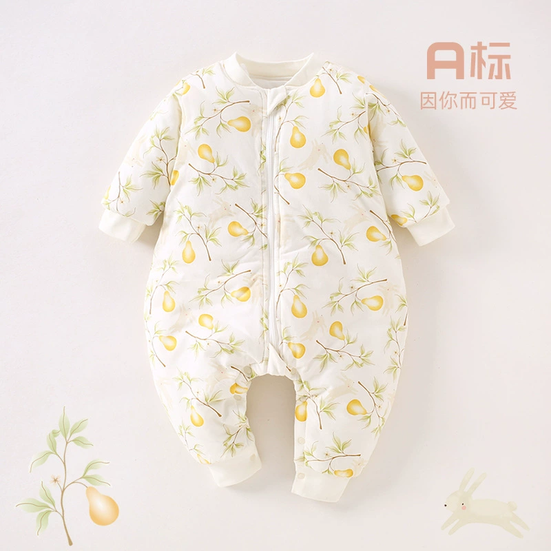 Детские спальные мешки осенью и зимой A класс 120 г толстый хлопок без костей