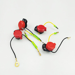 168F170汽油機動力水泵微耕機抹光機雙線熄火開關GX160雙線開關農