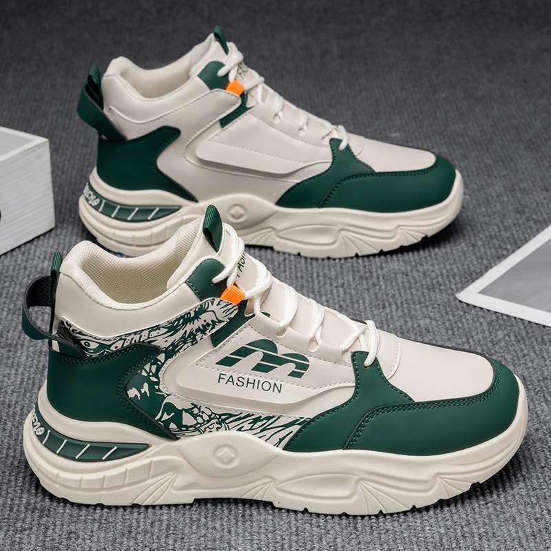 Zapatos de moda para hombres 2026 nuevos zapatos de corrida de alta gama de invierno, zapatos de moda juveniles, zapatos de altura de aumento universal