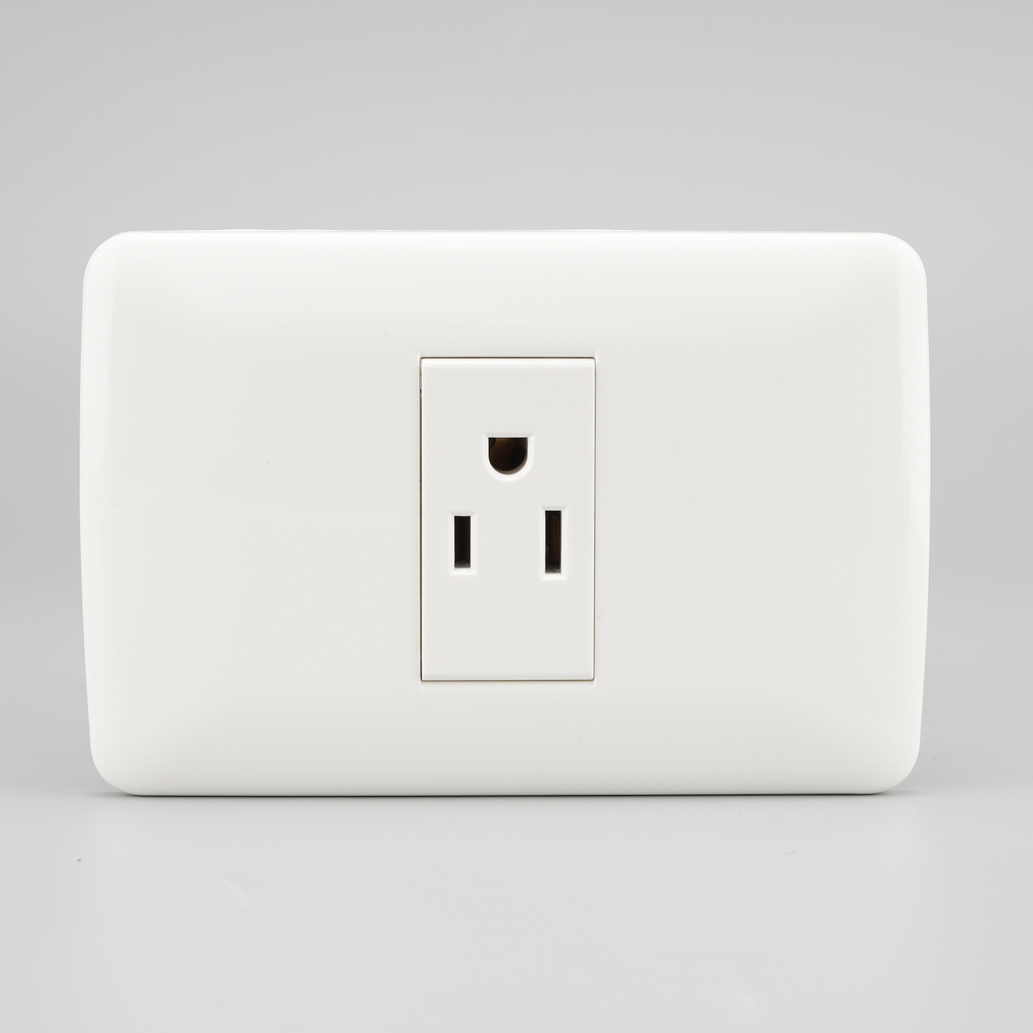 2024 Nuevo estándar estadounidense y europeo México Colombia Perú Venezuela lámpara eléctrica enchufe de pared