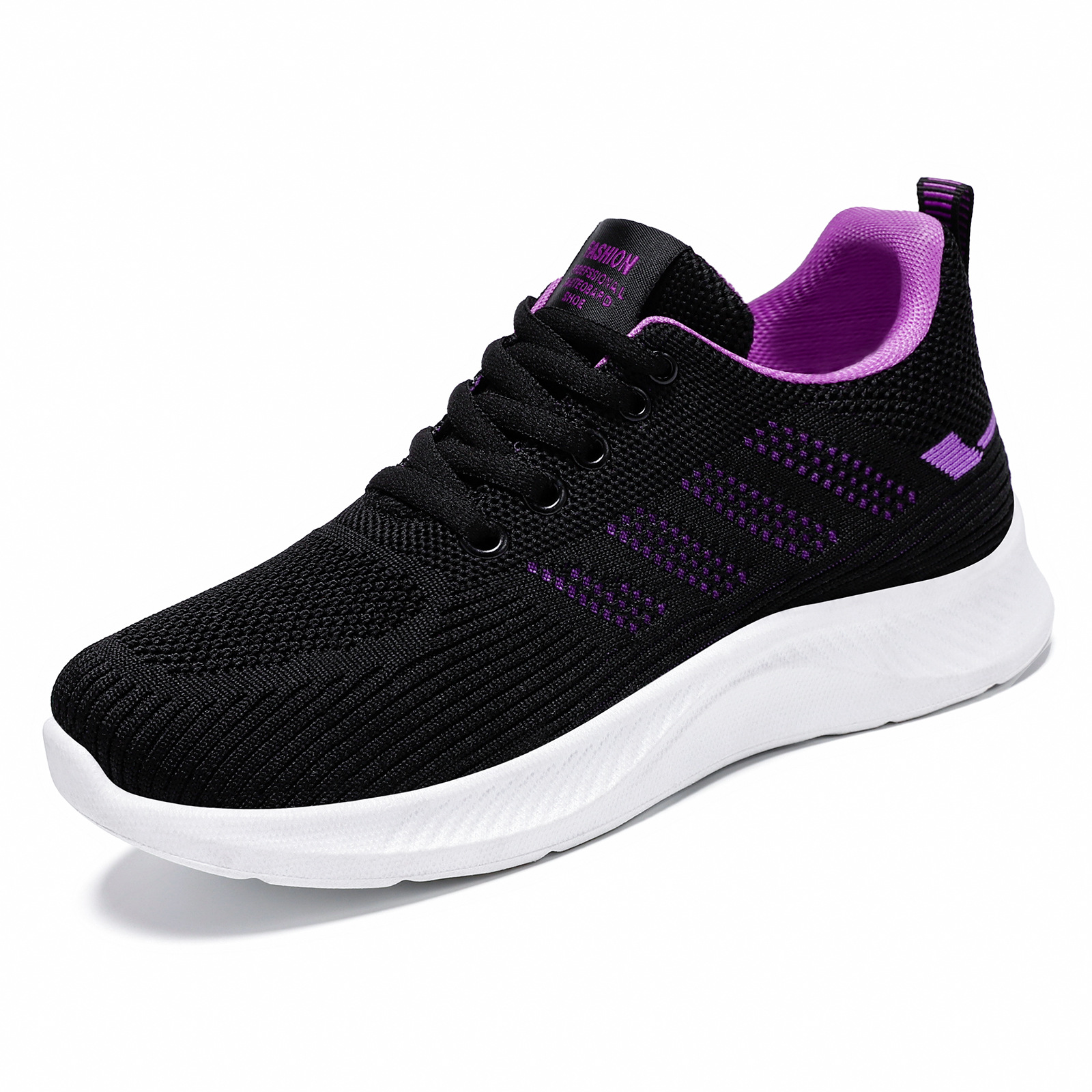 Zapatos de Mujer, Zapatillas Deportivas, Transpirables, Casuales, de Suela Blanda, Zapatos de Malla Tejida para Primavera, Venta al por Mayor, Dropshipping, Zapatos Deportivos para Estudiantes