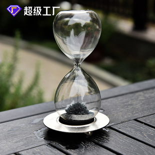 Creative Magnetic hourglass hourglass Magnetic Magnet Office Desktop Ornaments Home Decorations Gift