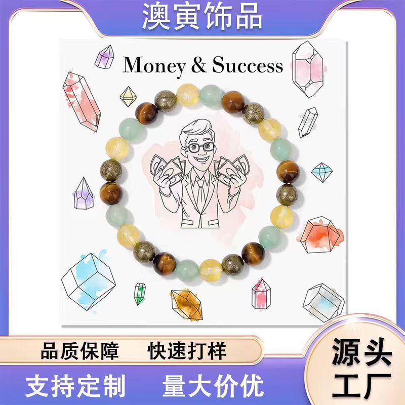 Cross-border best-selling natural moonstone stress-relief bracelet, tiger eye stone, amethyst beaded yoga stone hand jewelry Cross-border best-selling natural moonstone stress-relief bracelet, tiger eye stone, amethyst beaded yoga stone hand jewelry