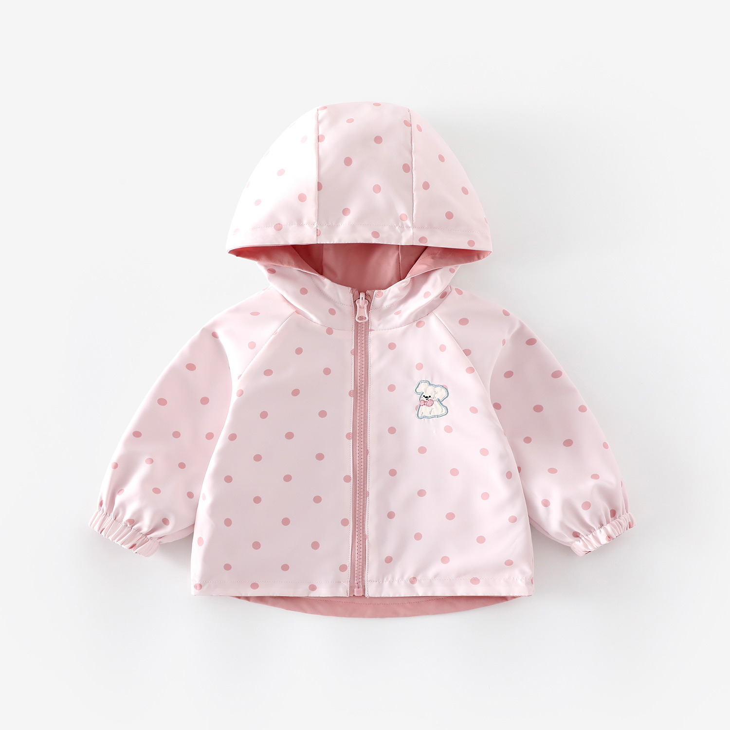 Chaqueta rosa reversible en preventa.