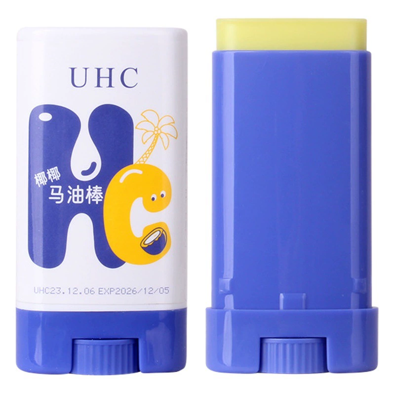 UHC кокосовое лошадиное масло крем-стик увлажняющий против трещин увлажняющий потрескавшиеся палочки улучшение грубой кожи увлажняющий лошадиное масло крем