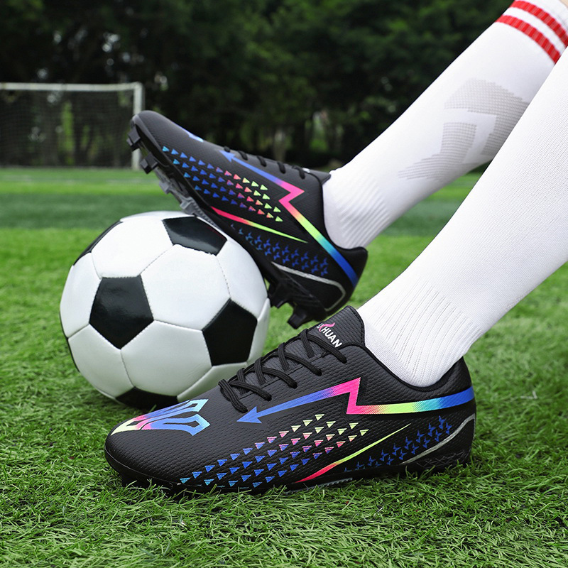Baochuan nuevo anti-deslizante zapatos de fútbol de clavos largos para niños zapatos de entrenamiento deportivo para hombres y mujeres zapatos deportivos juveniles image 5