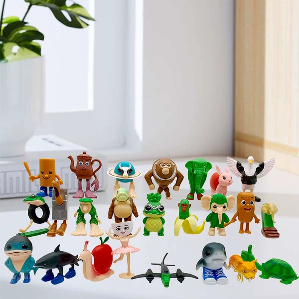 Homemade twenty-four-piece set of Classics of Mountains and Seas