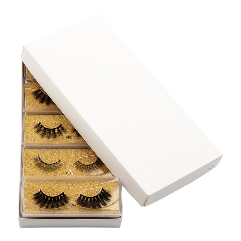 Sweet Style Sweet Solid Color Imitation Mink False Eyelashes 1 Pair