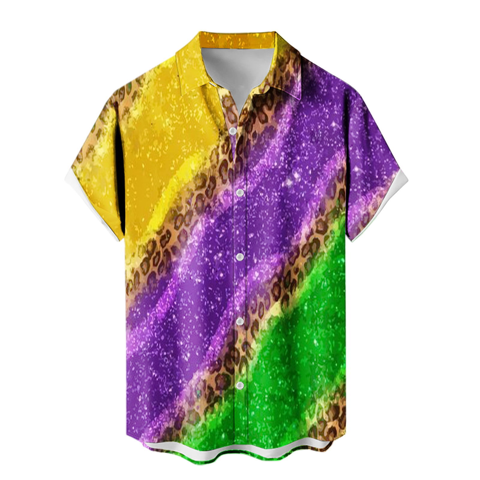 2024 nuevas camisas de hombre cool 3D impresión digital transfronteriza Europa y América venta caliente casual moda camiseta de manga corta