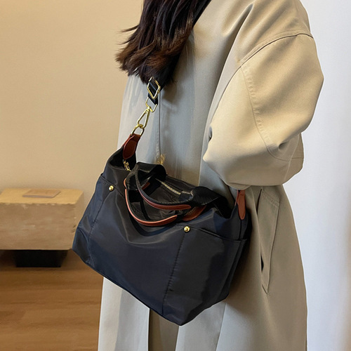 Cross-border women's fashion crossbody bag dumpling bag new single shoulder handbag retro trend simple Boston bag