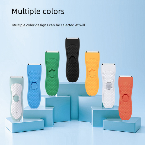 Cross-border lady swimsuit private area armpit hair electric razor male body hair trimmer waterproof private cutter