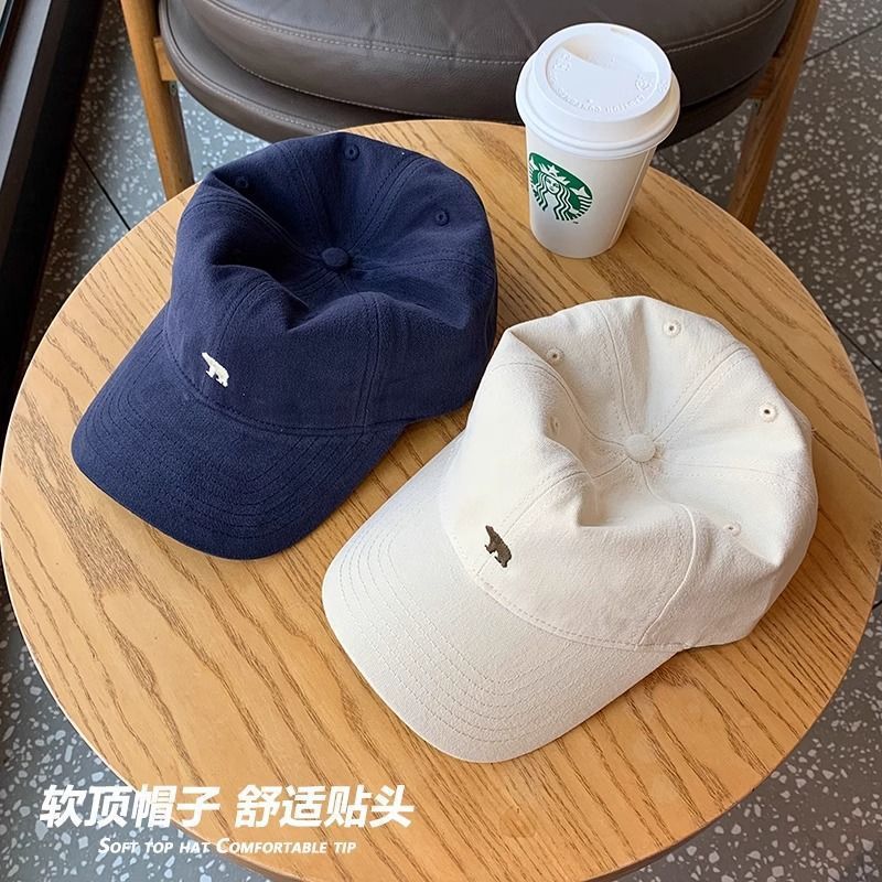 棒球帽子女2025新款软顶大头围显脸小鸭舌帽大帽檐防晒遮阳帽男潮|undefined