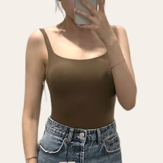 New Ims Kim Kardashian Fits Everybody Square Neck Bodysuit Sports Tank Top Slimming New Ims Kim Kardashian Fits Everybody Square Neck Bodysuit Sports Tank Top Slimming