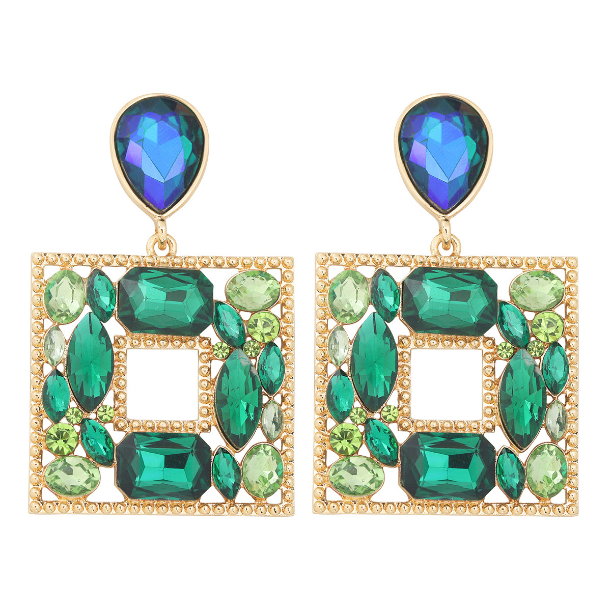 17g Weight 0.03µm-0.05µm Gold Plating Thickness Electroplated Gold Plating Process 316 Stainless Steel Ear Needle Material Golden Plated Plating Material Rhinestones Inlay Material Earrings Classification 1 Pair Quantity Daily Occasion Alloy Material Heart Shape Pattern Women'S Gender Fashion Style Inlay Craft Fashion Heart Shape Alloy Inlay Rhinestones Earrings 1 Pair 19