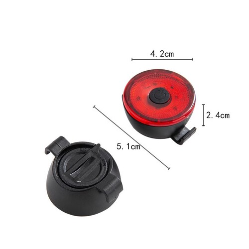 Wholesale Bicycle Taillight Battery Model Warning Light Outdoor Night Riding Light 315 Electronic Taillight Direct Manufacturer Sale