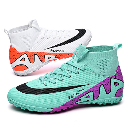 2024 spring new style football shoes long broken nails men's and women's adult student training shoes sports football shoes men's shoes