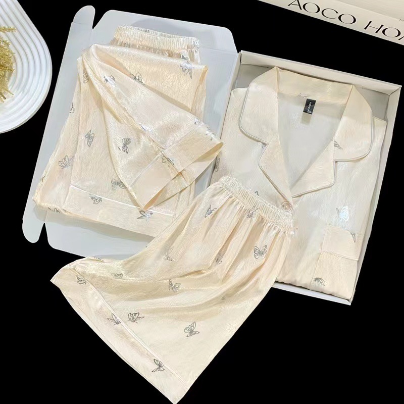 [가슴패드 포함 3종세트] 샴페인 실버나비