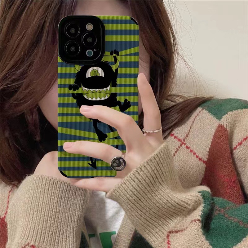 Suitable for iPhone 13, ProMax, Apple 12, 14 phone cases, 11 premium sense, xsmax, creative little devil XR_voghion.com