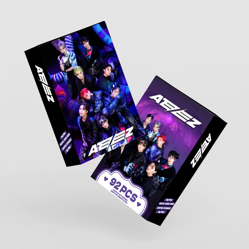 92 LOMO карточка Ateez новая специализация The World EP.FIN: Will Box Favorite Photo Card Sticker