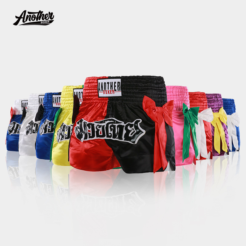 Anotherboxer Boxing Training Shorts Free Fighting Sanda Fighting Pants Men and Women Muay Thai Shorts