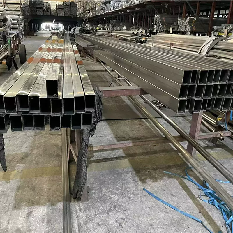 304不锈钢方管150*150方钢医疗床架用长方管加工定8K大口径