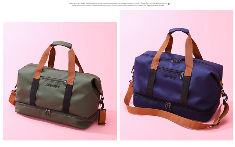 New style travel bag Korean portable shortdistance travel luggage bag large capacity gym bagpicture57