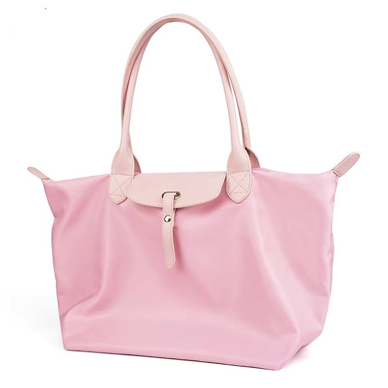 26 in stock waterproof nylon travel shoulder handbags, new hot-selling women's daily tote bags