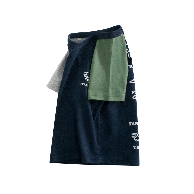 27kids ropa para niños coreanos nuevos productos de verano 2025 camisetas de manga corta para niños ropa de bebé para hombres