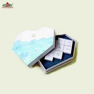 巧克力心形植绒包装内托定制厂家批发PVC厂家制造PET PVC塑料内托