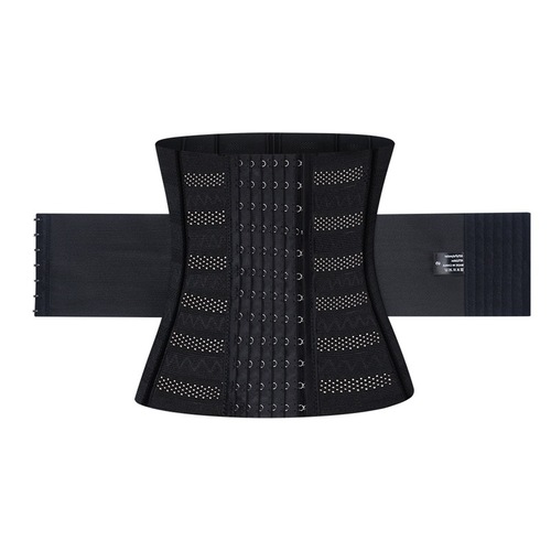 Cross-border high-elastic men's and women's sports and fitness belly shaping postpartum body mesh breathable belt for women