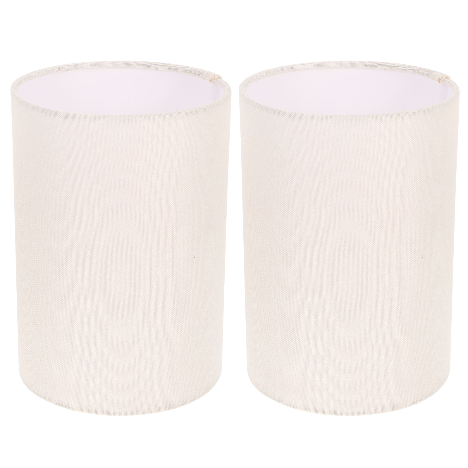 米白内包边直筒灯罩