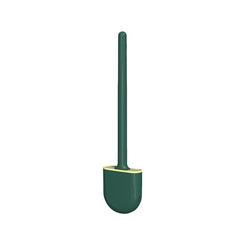 Internet celebrity mini silicone toilet brush household no dead corner toilet cleaning brush wall-mounted detachable toilet brush
