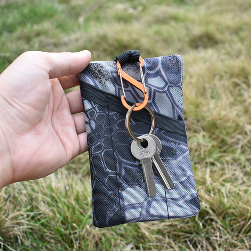 Two-way backpack hook buckle high quality bold S-shaped carabiner 8-character buckle small aluminum alloy quick-hook buckle EDC