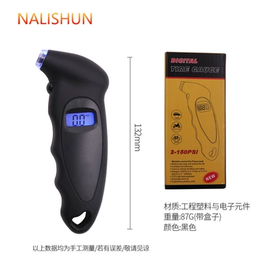 gauge tire pressure gauge monitor, Air pressure gauge/tire pressure gauge - black-boxed