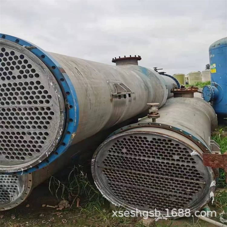 二手冷凝器 不锈钢冷凝器 钛材冷凝器 螺旋板换热器 石墨冷凝器